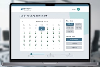 build a professional appointment booking system