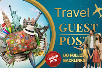 get you travel backlinks via premium travel guest post sites