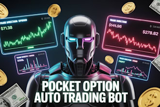 code pocket option automated script, indicator and strategy for options