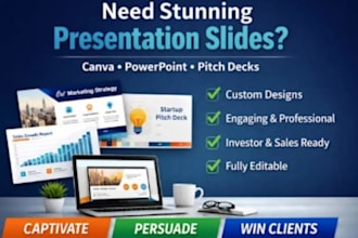design your canva slide for presentaton