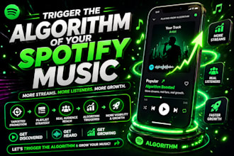 trigger the algorithm of your spotify music