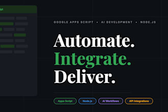 automate your google sheets and apps script workflows