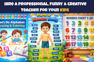 design kindergarten and preschool kids worksheets or alphabet lettering