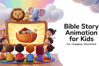 create ai history short video bible story animation for kids ai motion flyers