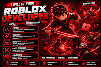 roblox developer, roblox map roblox vfx scripter battleground combat for game