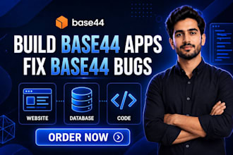 fix bugs, build base44, base44 app, base44 website base44 replit supabase,replit