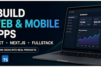 build a modern web app or mobile app