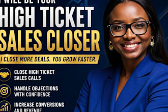 high ticket sales closer sales representative b2b sales closer IT sales closer