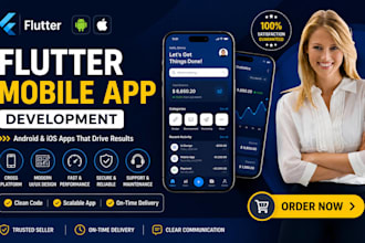 do flutter mobile app development, android ios app, flutter mobile app creation