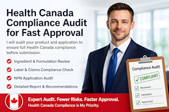 audit your health canada npn application for fast approval