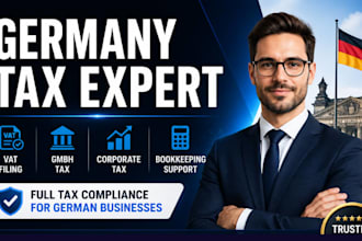 handle germany vat or gmbh tax and corporate tax compliance for your business