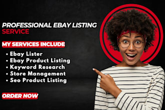 do ebay lister, ebay product listing, ebay seo,  ebay product upload