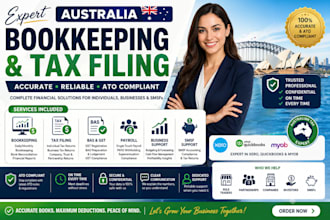 fix, clean up and  manage your australia bookkeeping, bas and tax returns