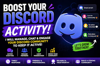 chat and create engaging topics to grow your discord community