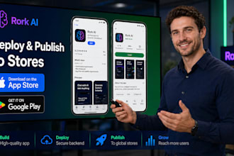 deploy and publish your rork ai app to app store and google play