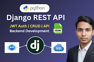 build API using django and django rest framework, python