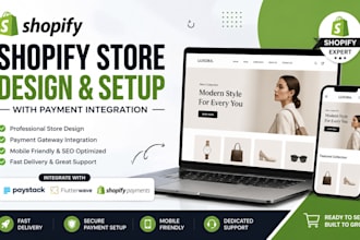 build spain shopify store and integrate payment gateway setup secure payment