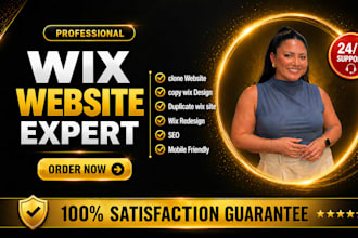 copy clone redesign wix website wix redesign wix studio website wix landing page