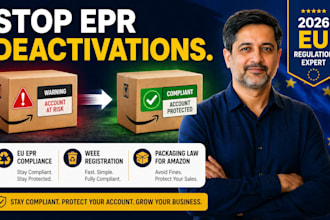 handle your eu epr compliance, weee registration, and packaging law for amazon