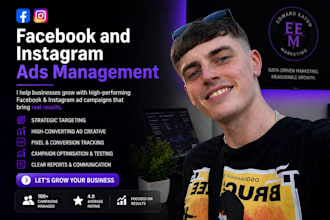 set up and manage meta ad, facebook ad and instagram ad campaigns for lead gen