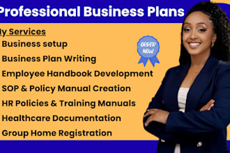 business plan, employee handbook, assisted living, sop, group home, medicaid