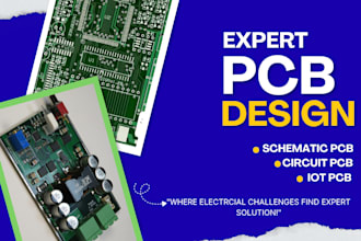 design pcb and schematic circuit design for your startup hardware product