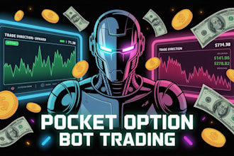 code pocket option automated script, indicator and strategy for options