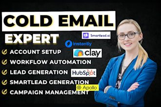 do claycom instantly ai zapier automation smartlead ai lemlist API cold outreach