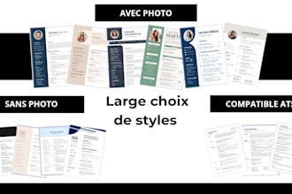 create a professional ats CV for the french job market