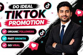 do tik tok promotion for organic growth fast followers