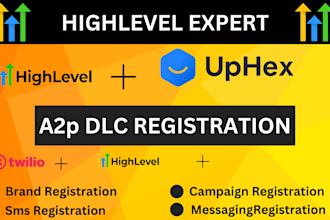 be your twilio, ghl, a2p 10dlc  registration expert