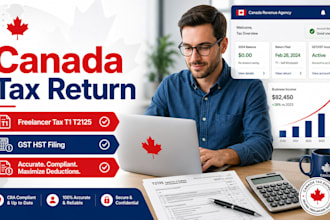 file canada tax return, freelancer taxx, t1 t2125 gst hst