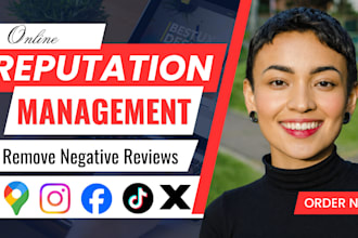 improve online reputation management, ORM, local seo to suppress negative link