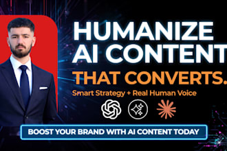 humanize ai content and optimize it for social media marketing strategy