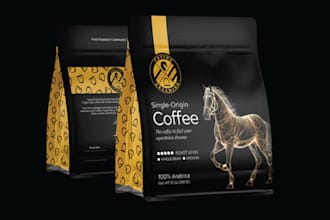 do coffee label, coffee packaging, product packaging logo design
