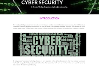 write articles and blogs
