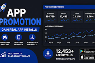 app promotion increase android app install via tiktok ads, mobile app promotion
