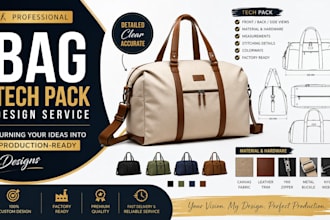 design bag design, bag tech pack, duffle bag, hand bag and bag packs