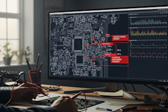 debug and fix pcb design, circuit and embedded system issues