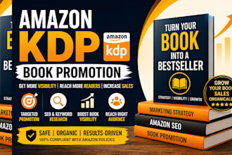 do amazon KDP book promotion, amazon ebook marketing, and amazon book promotion