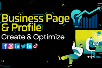 set up and optimize your google business profile and facebook business page