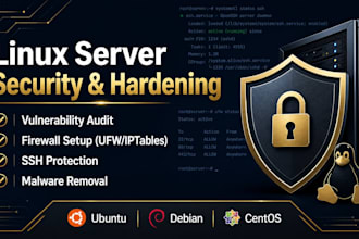 do professional linux server hardening