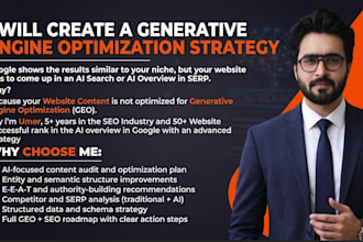 create a generative engine optimization strategy