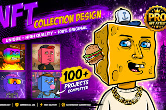 be your digital artist for crypto or nft art