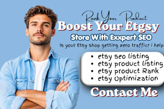 do etsy seo, etsy listing and etsy shop setup