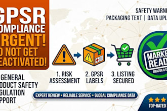 create eu gpsr product safety labels and risk assessments
