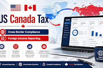 handle US canada tax cross boarder tax, foreign income reporting