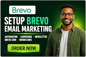 setup brevo email marketing automation campaigns newsletter brevo crm workflows