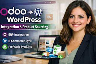 integrate odoo to wordpress and source profitable products