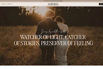 art gallery website, portfolio website, photography ecommerce wordpress website